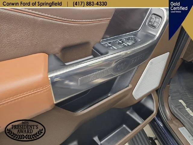 Certified Used 2025 Antimatter Blue Metallic Ford King Ranch image 41