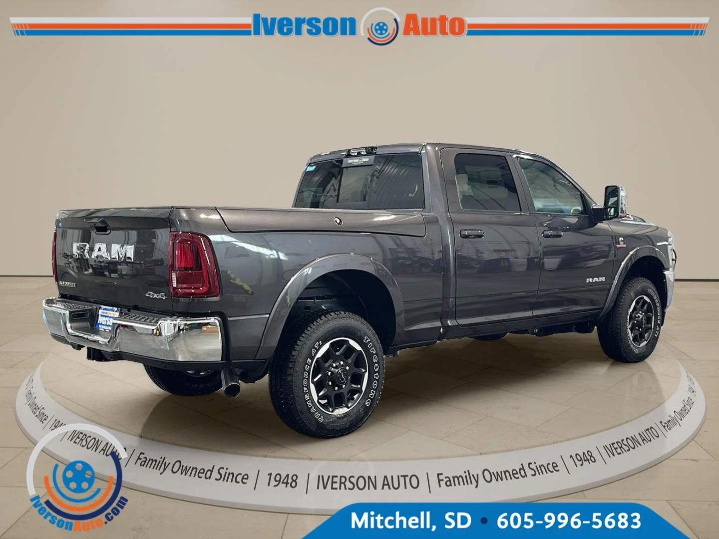 New 2027 Granite Crystal Metallic Clear-Coat Exterior Paint RAM Laramie image 7