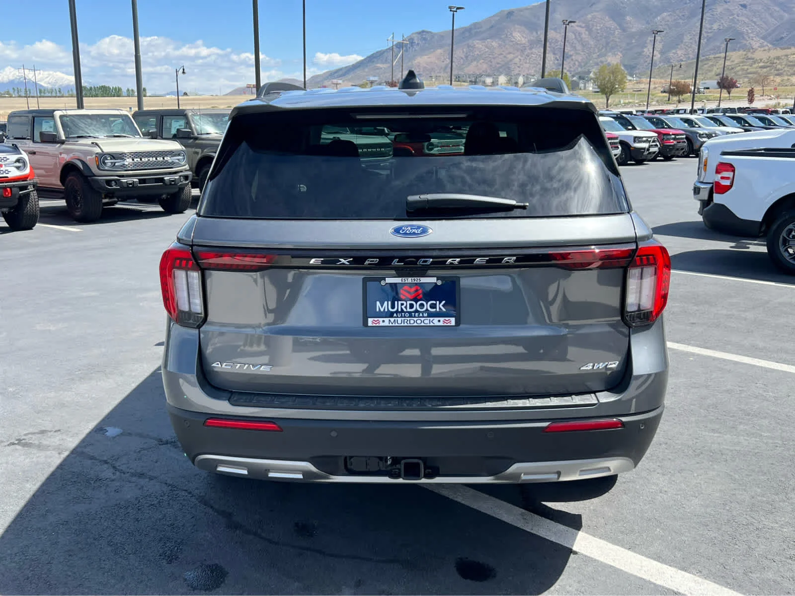 New 2026 Carbonized Gray Metallic Ford Active image 9