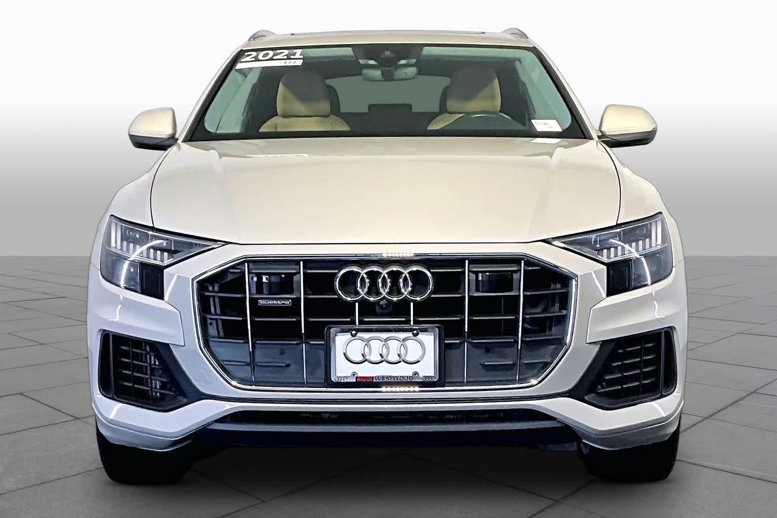 Used 2021 Vicuna Beige Metallic Audi Premium Plus image 4