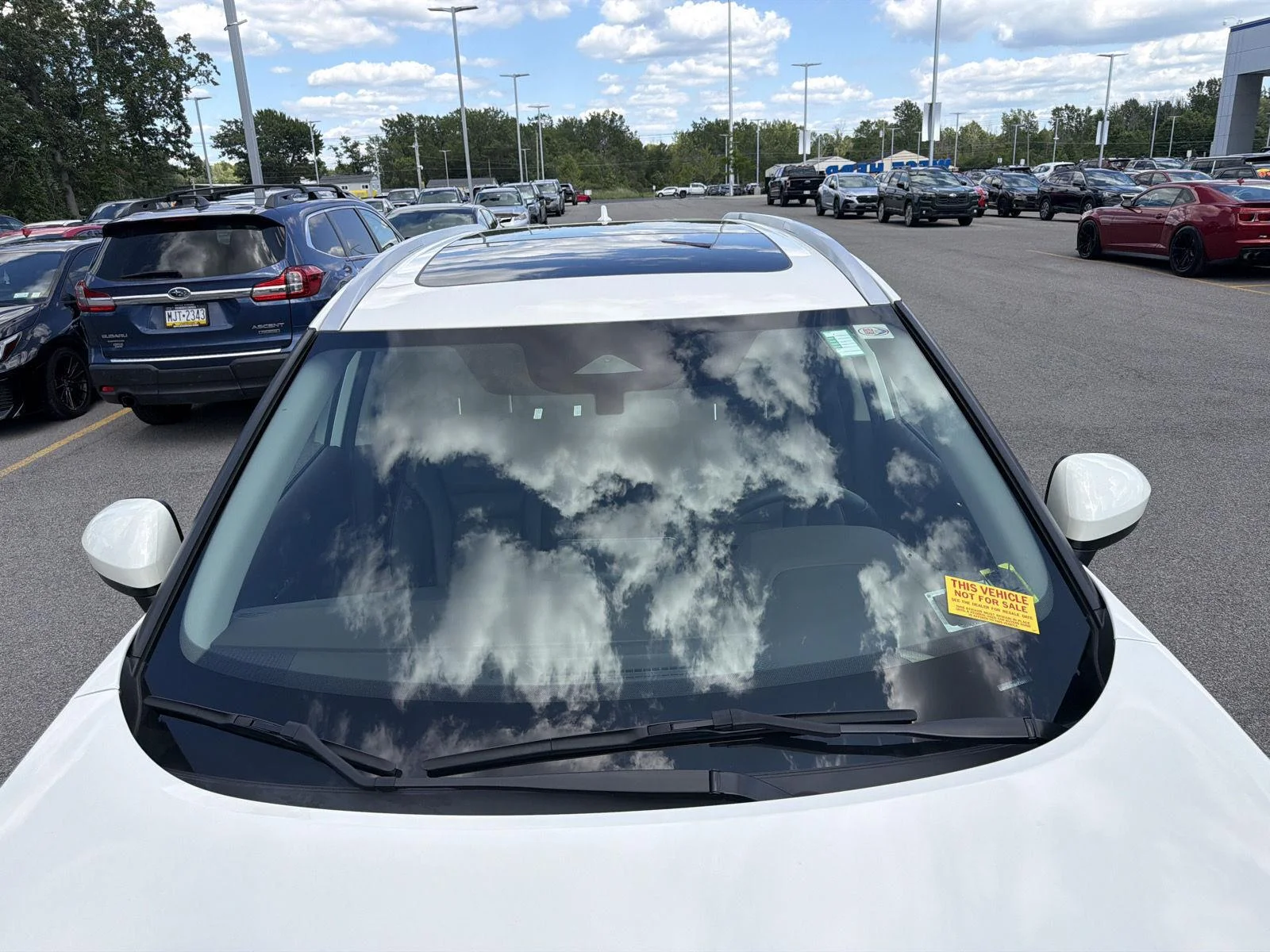 Used 2023 Pearl White Tricoat Nissan SV image 2