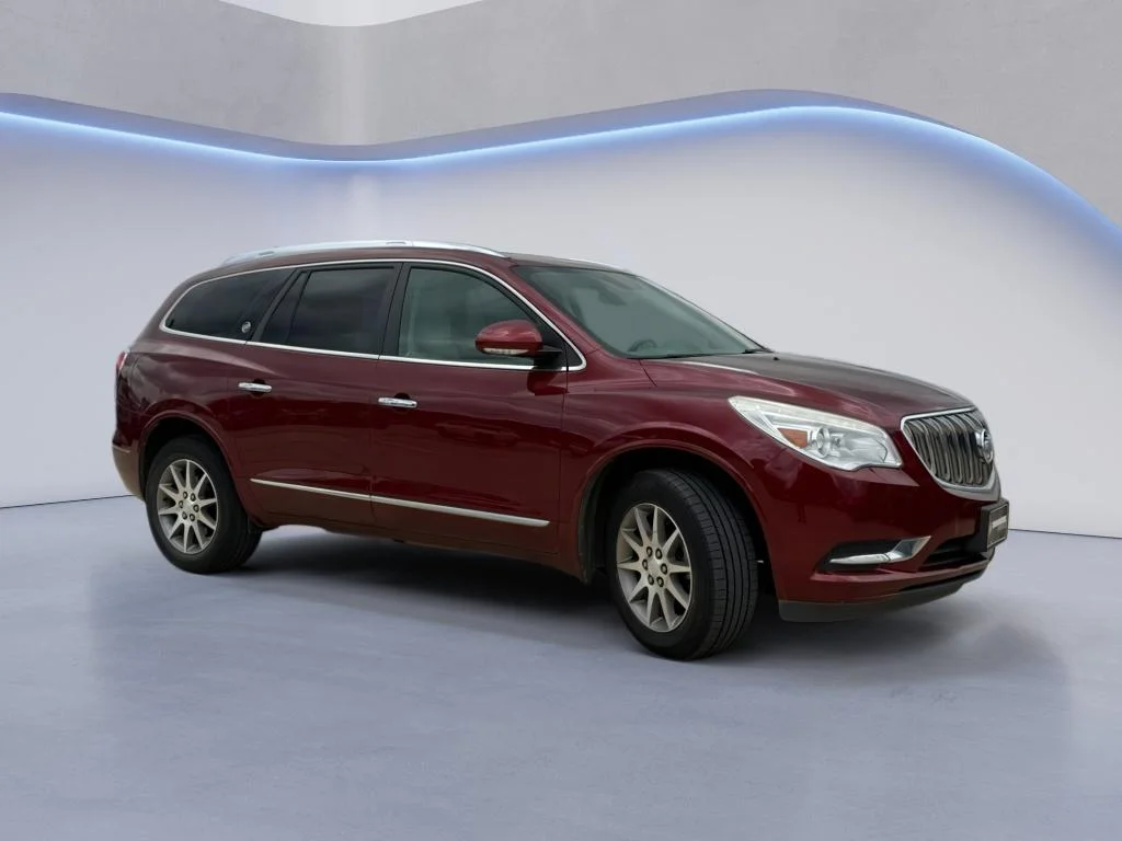Used 2015 Crimson Red Tintcoat Buick Leather image 8