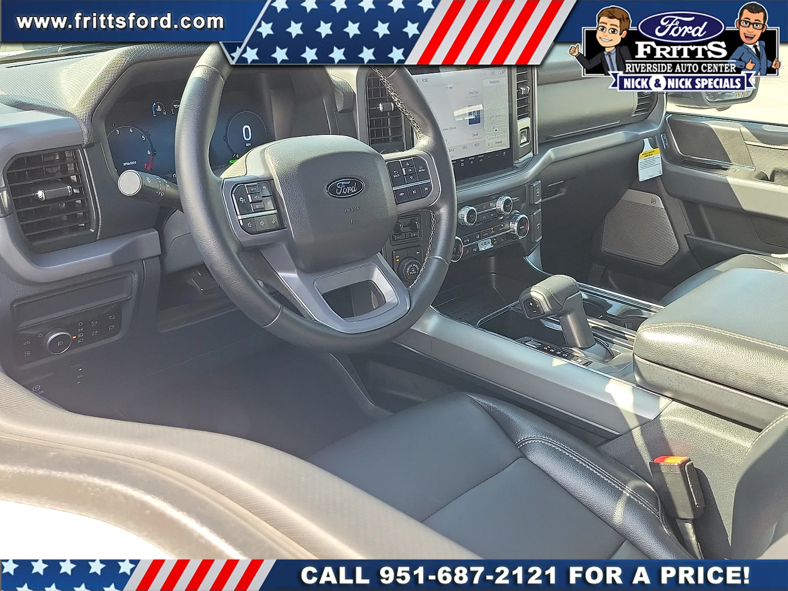 Certified Used 2025 White Metallic Ford XLT image 4
