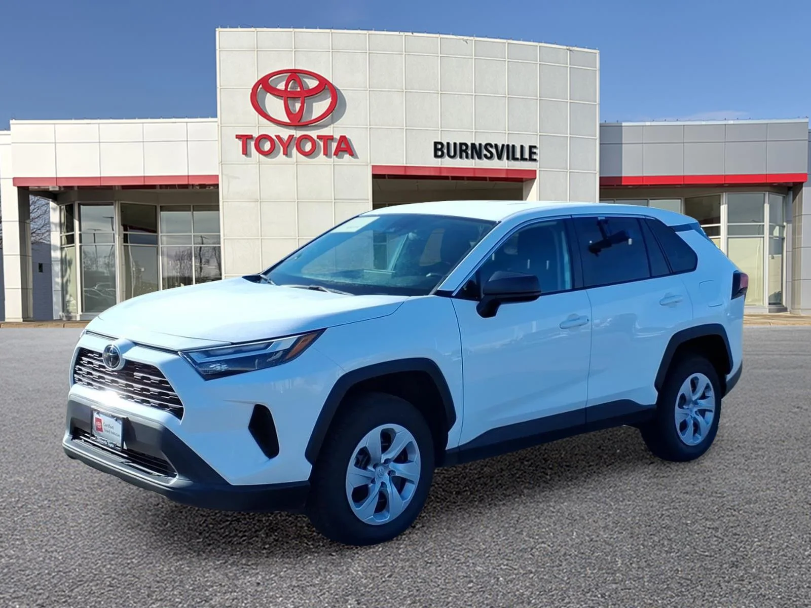 Used 2024 White Toyota LE image 8