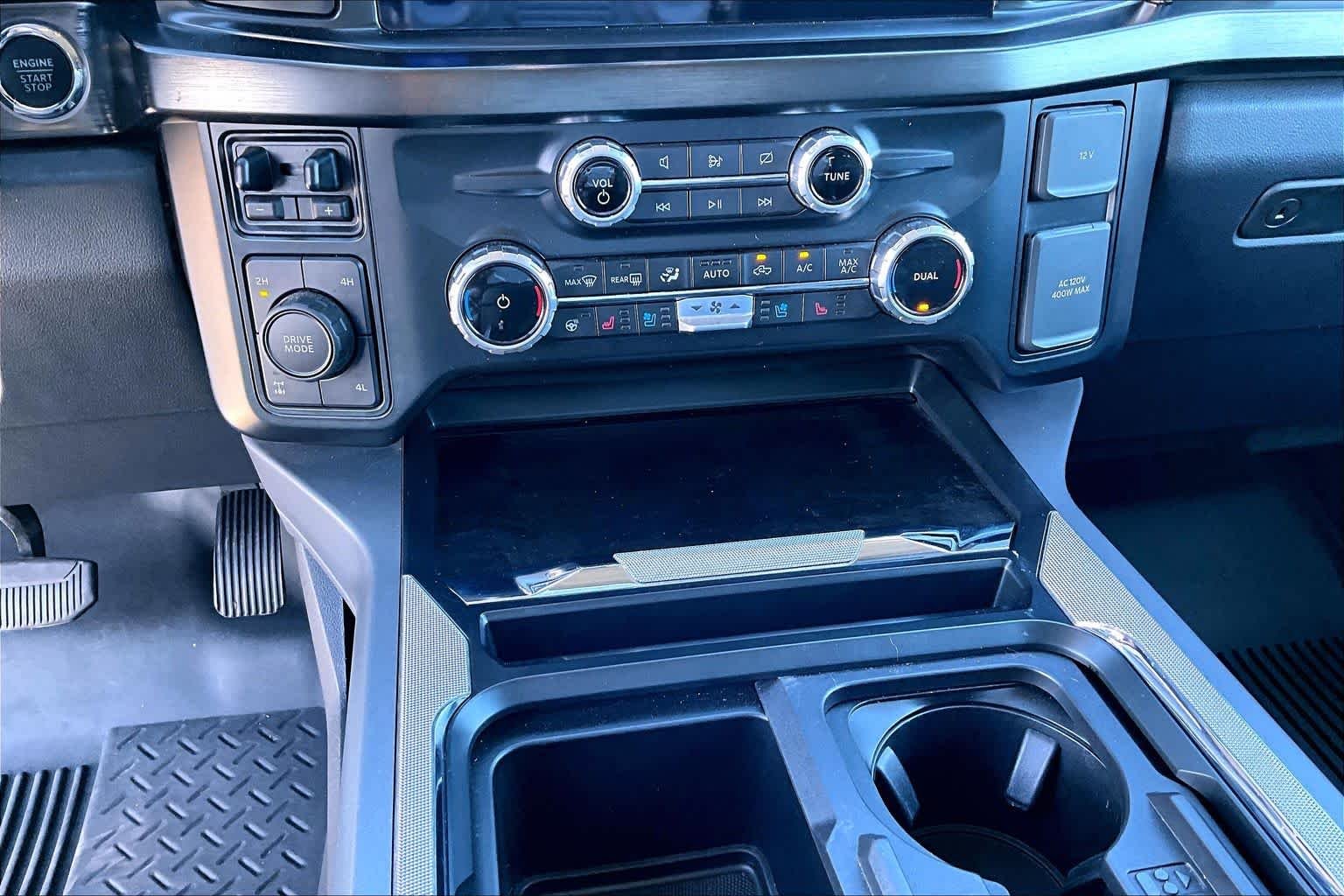 Used 2023 Azure Gray Metallic Tri-Coat Ford LARIAT image 32