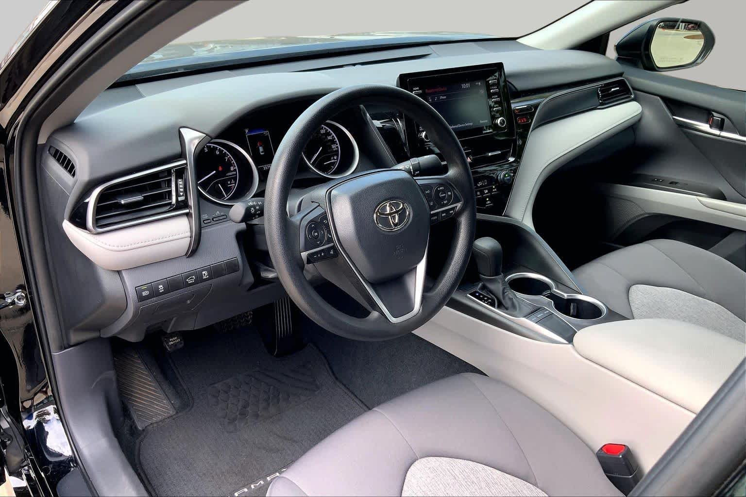 Used 2024 Midnight Black Metallic Toyota LE image 17
