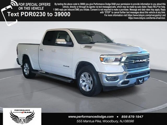 Certified Used 2019 White Ram Laramie image 1