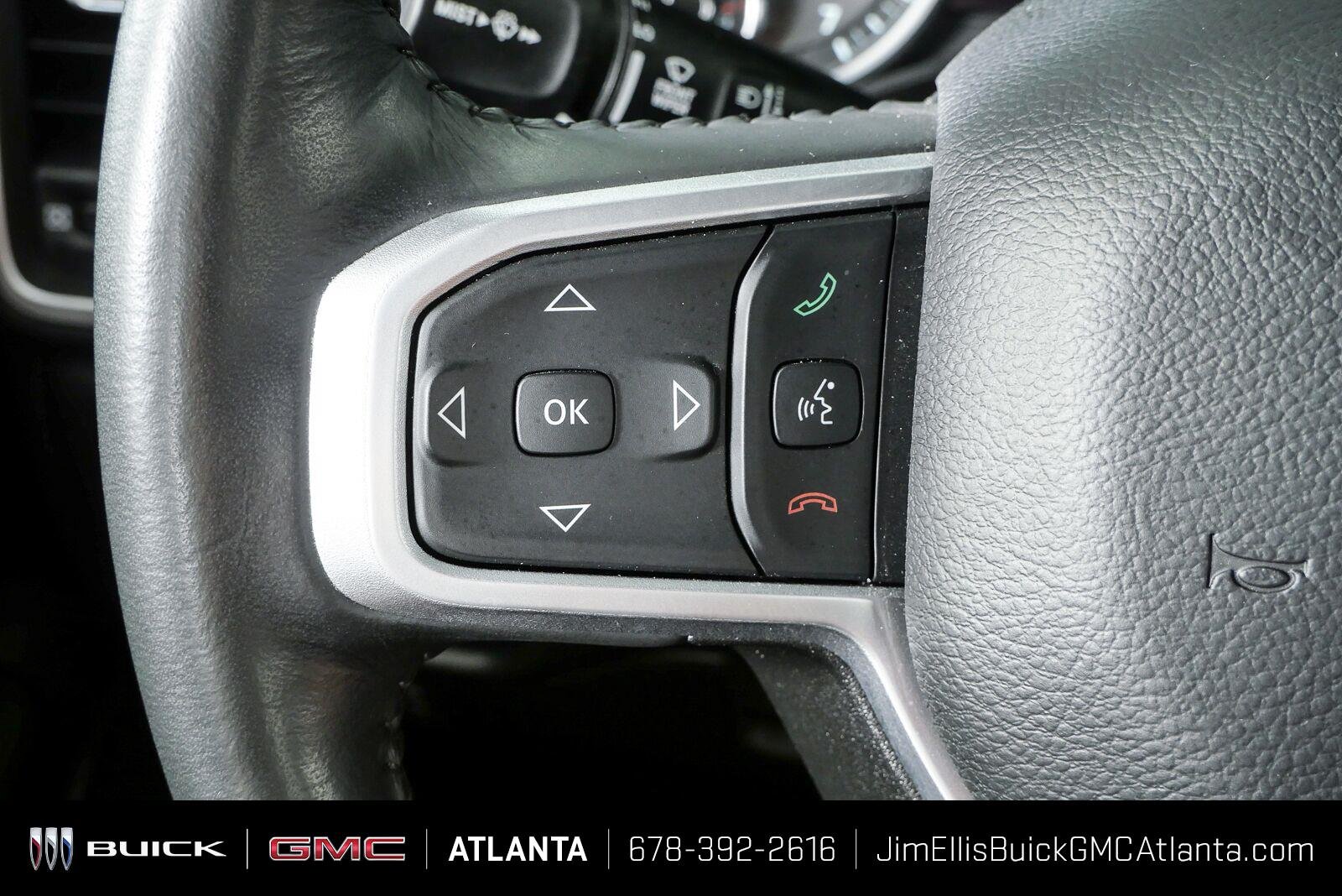 Used 2023 Granite Crystal Metallic Clearcoat Ram Big Horn image 10
