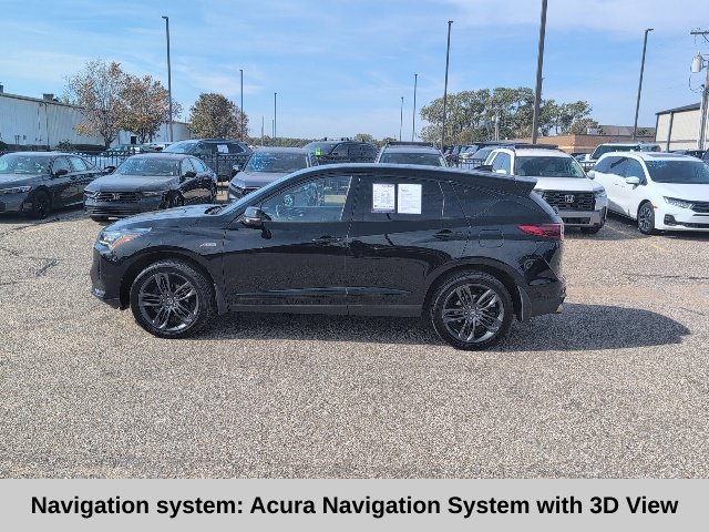 Used 2023 Majestic Black Pearl Acura A-Spec Package image 3