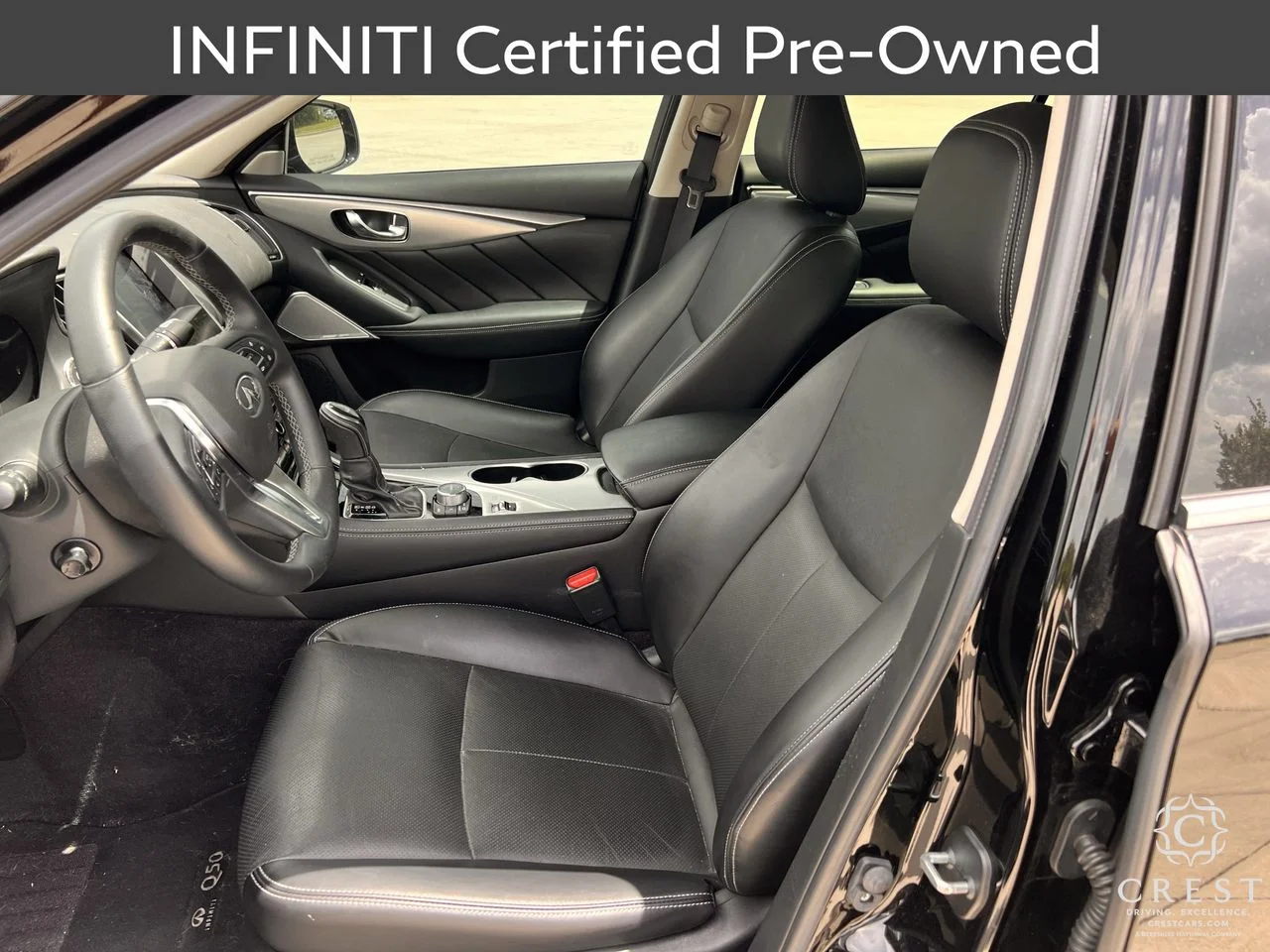 Certified Used 2023 Black Obsidian INFINITI LUXE image 22