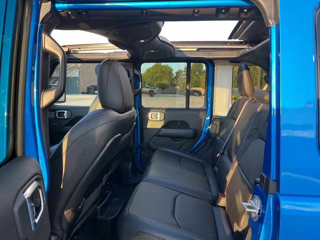Used 2024 Blue Jeep Rubicon 4xe image 18