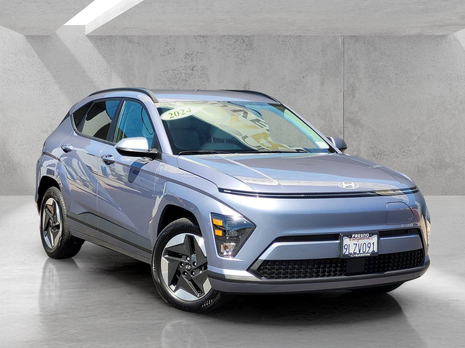 Used 2024 Hyundai Kona EV SEL with VIN KM8HC3A6XRU013838 for sale in Fresno, CA