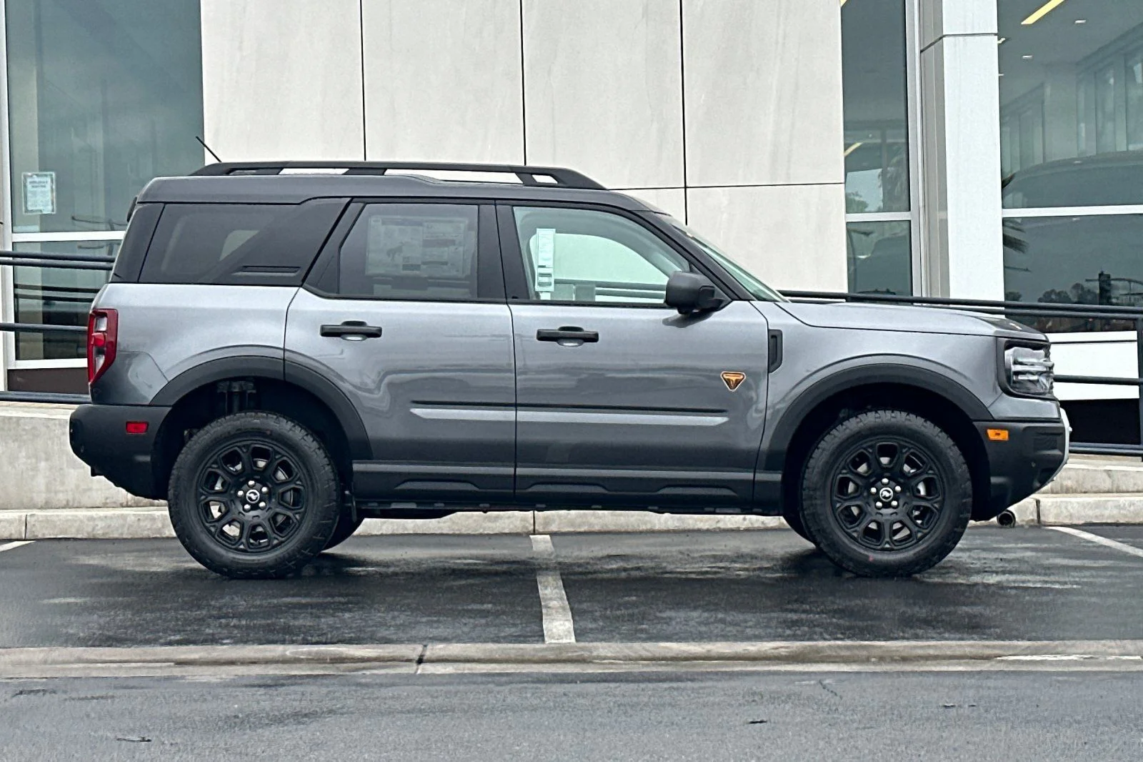 New 2025 Carbonized Gray Metallic Ford Badlands® image 2