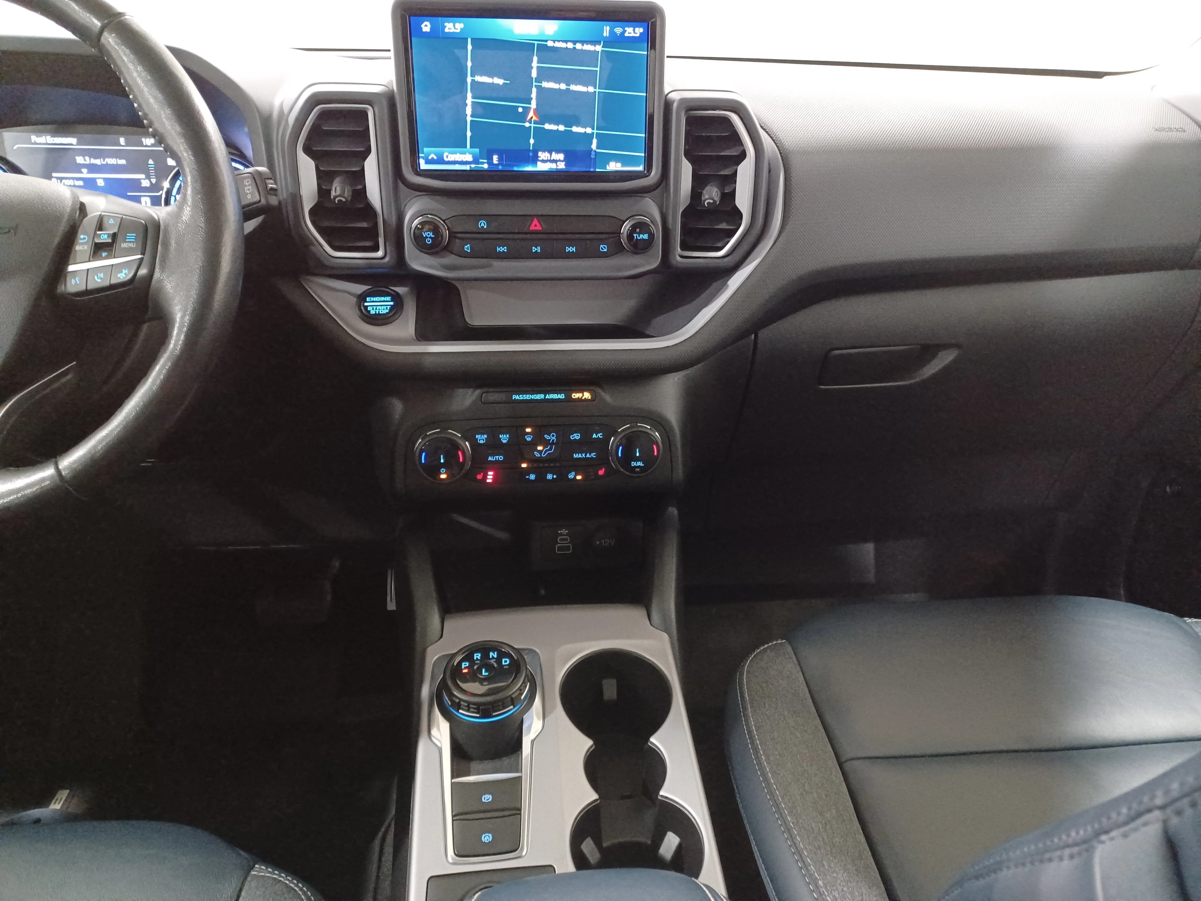 Certified Used 2023 Carbonized Gray Metallic Ford Outer Banks 4x4*Adaptive Cruise | Remote Start | Htd Leather | Sunroof | Htd Wheel | Lane Keeping image 16