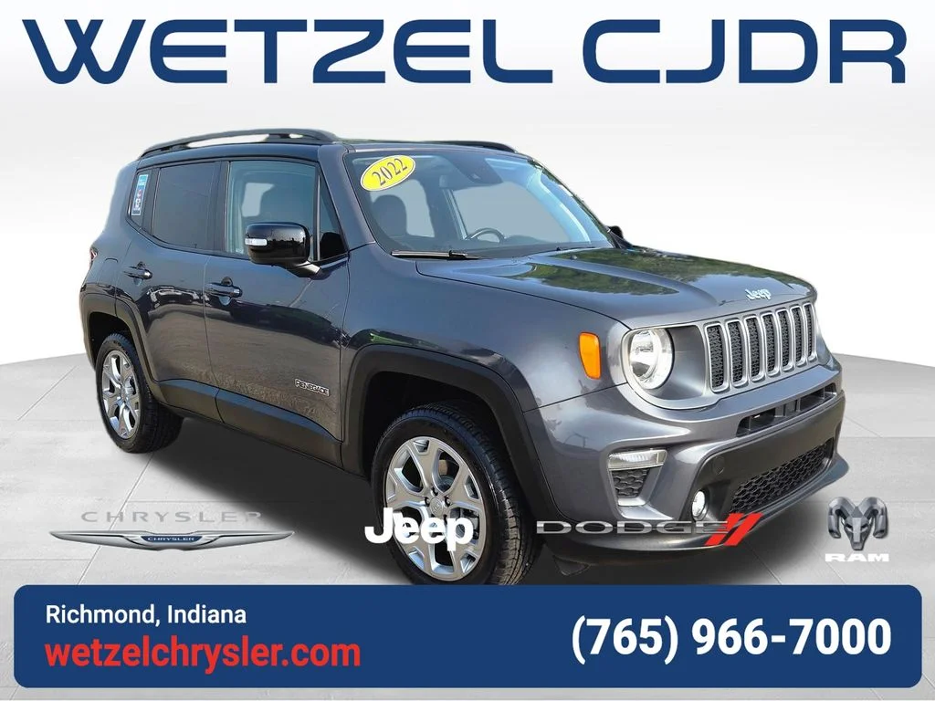 Used 2022 Gray Jeep Limited image 1