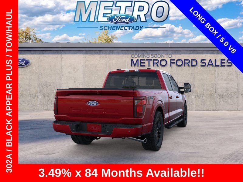 New 2026 Ruby Red Metallic Tinted Clearcoat Ford XLT image 8