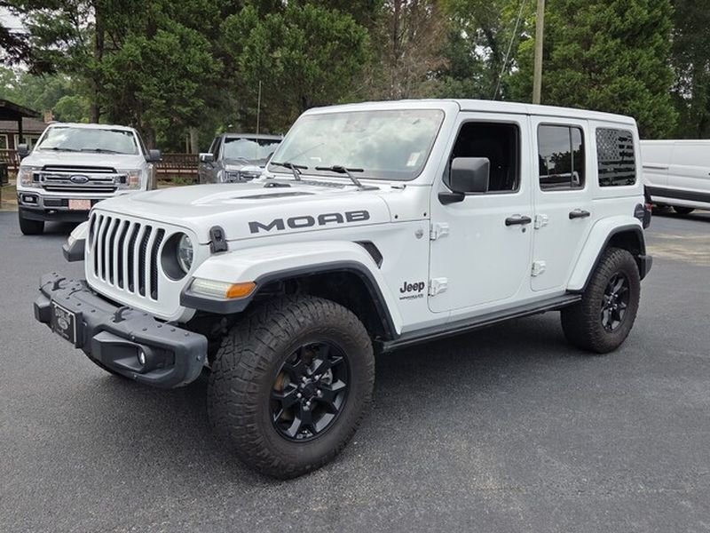 Used 2019 Bright White Clearcoat Jeep Moab image 3