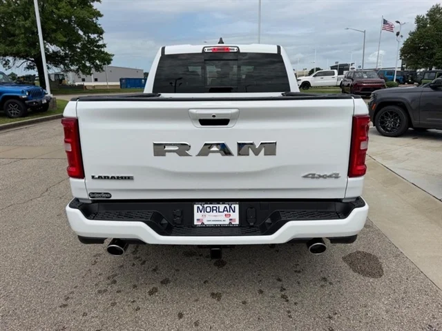 New 2026 Bright White Clear-Coat Exterior Paint RAM Laramie image 5