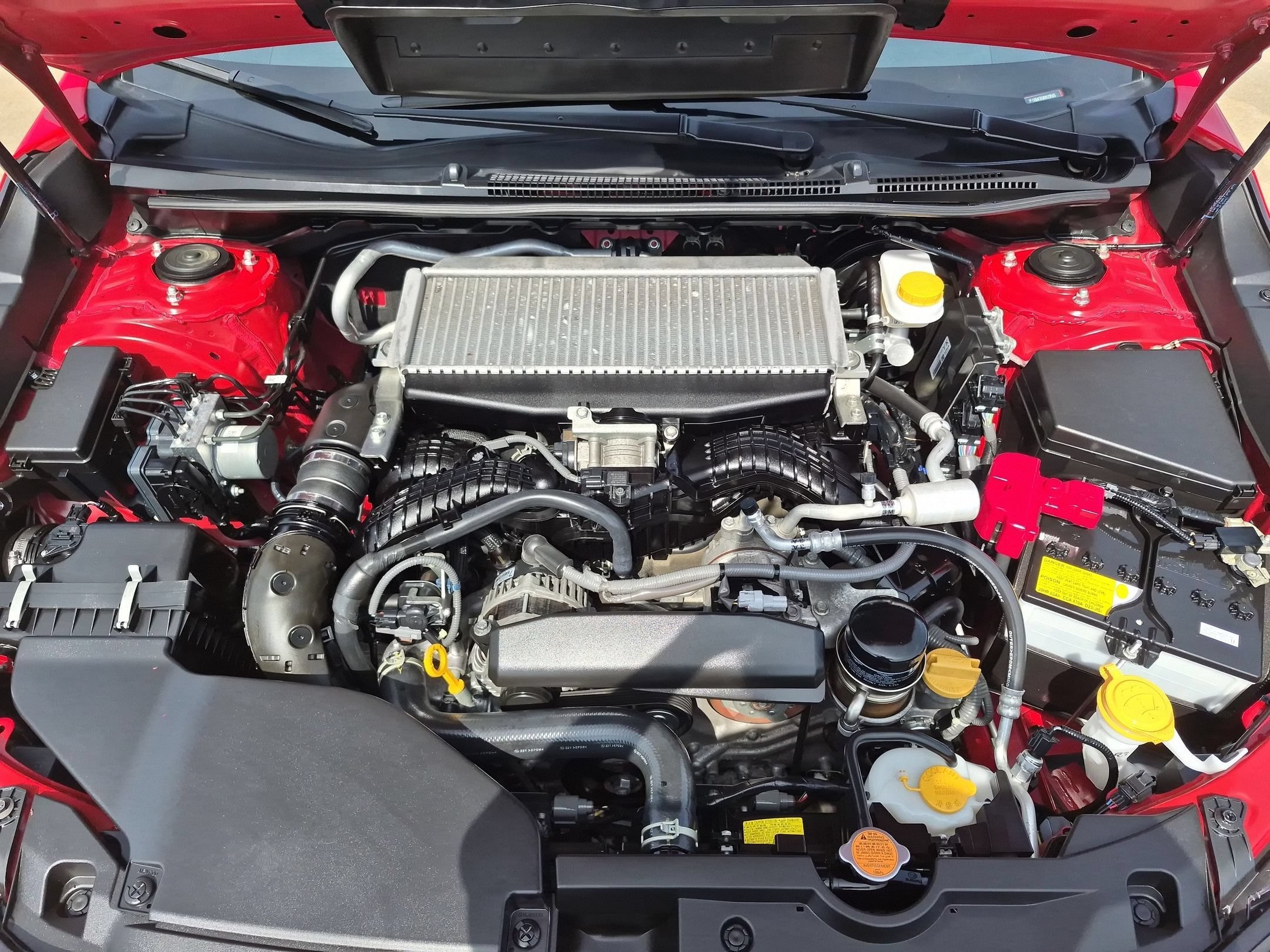 Used 2022 Ignition Red Subaru Premium AWD image 29