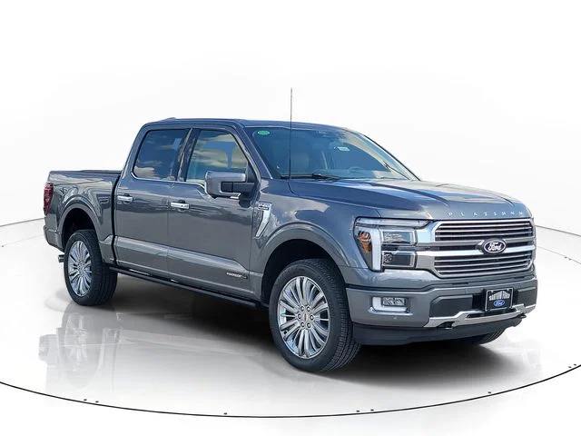 New 2026 Gray Metallic Ford Platinum image 3