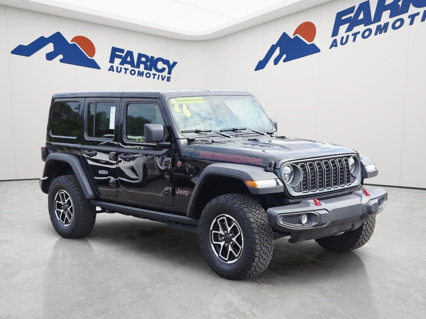 Used 2026 Black Clearcoat Jeep Rubicon image 3