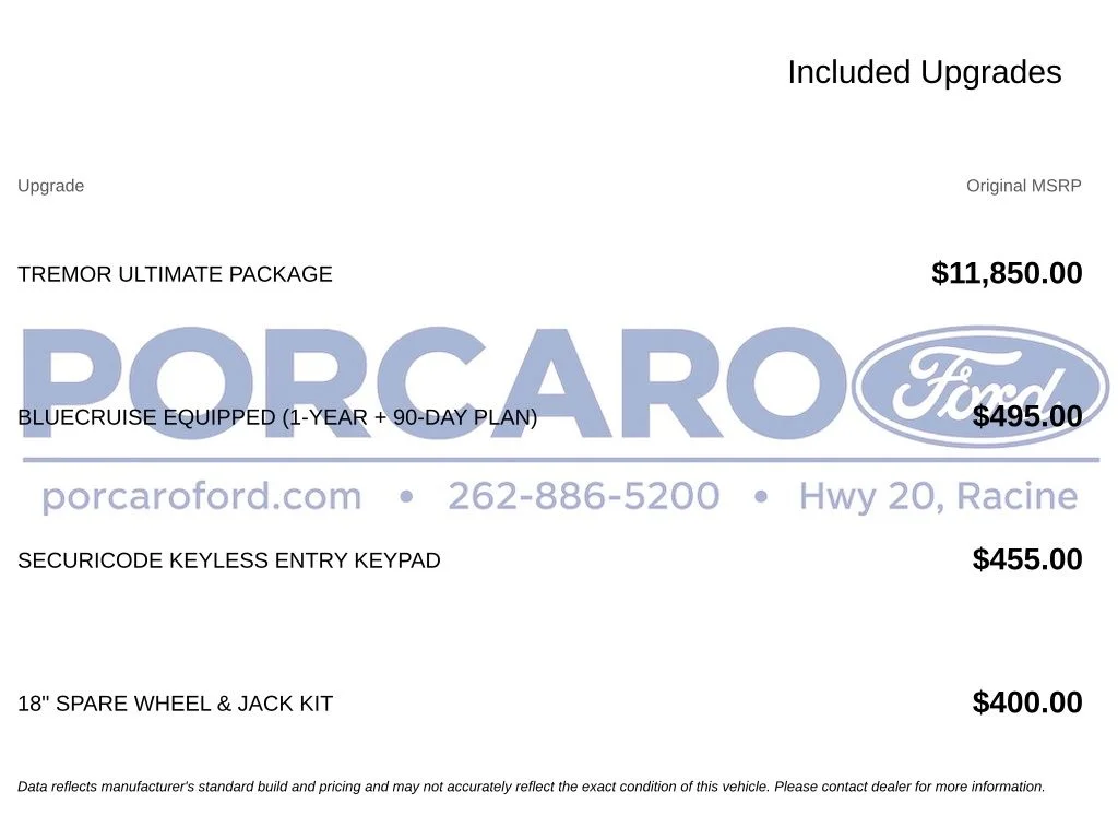 New 2026 Agate Black Metallic Ford Tremor® image 28