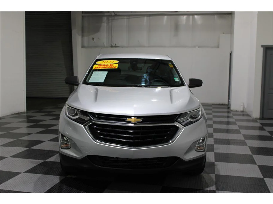 Used 2021 Silver Ice Metallic Chevrolet LS image 2