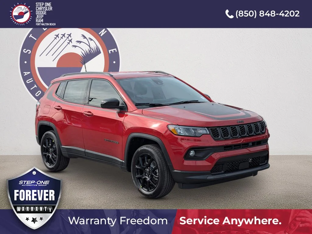 New 2026 Red Hot Pearlcoat Jeep Latitude image 1