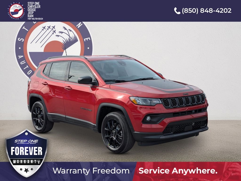 New 2026 Red Hot Pearlcoat Jeep Latitude image 1
