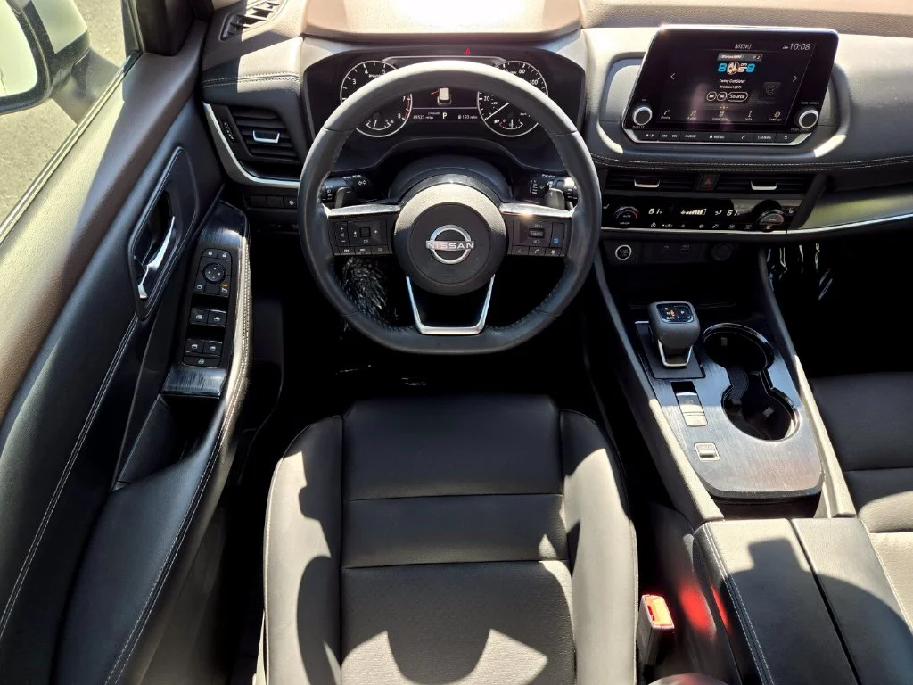 Certified Used 2023 White Nissan SV image 14