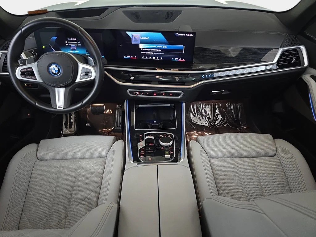 Used 2024 Brooklyn Gray Metallic BMW xDrive50e image 10