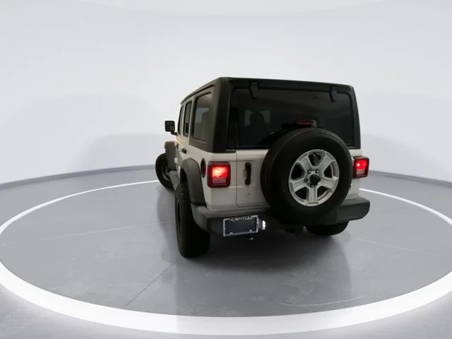 Used 2020 White Jeep Unlimited Sport S image 8