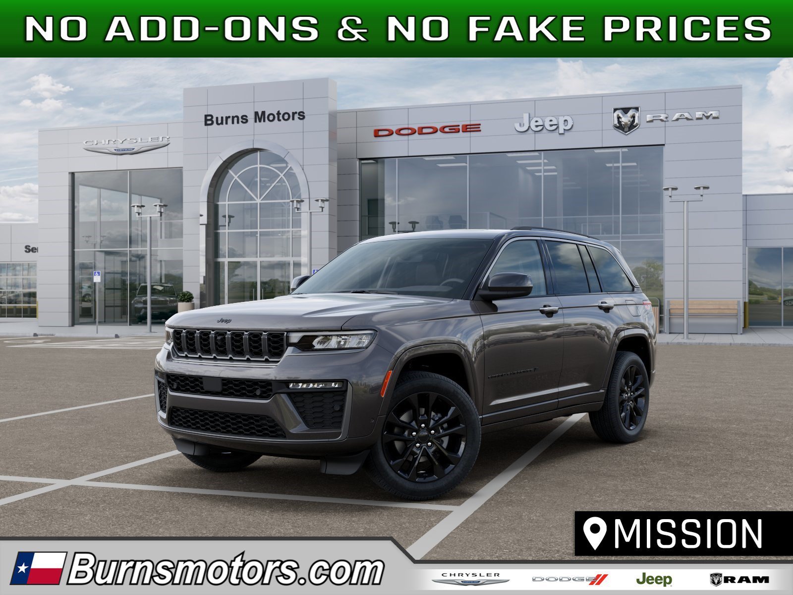 New 2026 Baltic Gray Metallic Clear-Coat Exterior Paint Jeep Limited Reserve BLACKOUT image 1