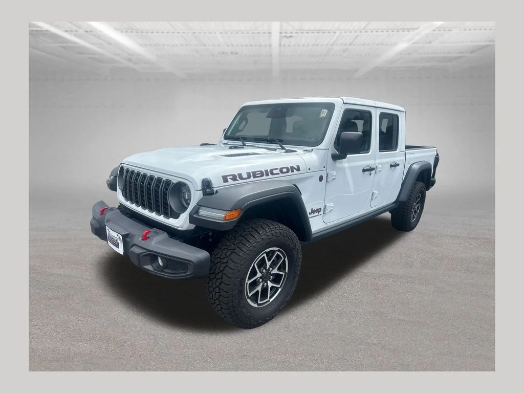 New 2026 Bright White Clear-Coat Exterior Paint Jeep Rubicon image 1