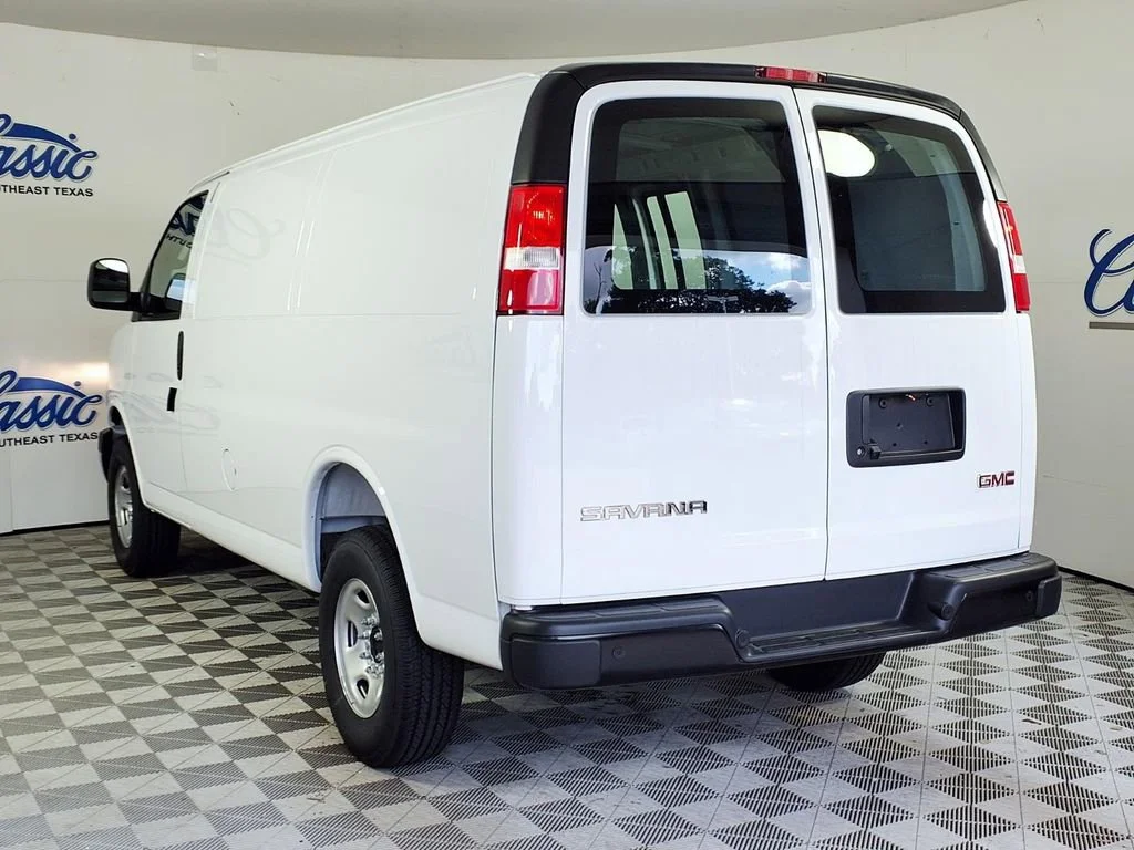 New 2026 Summit White GMC Work Van image 2