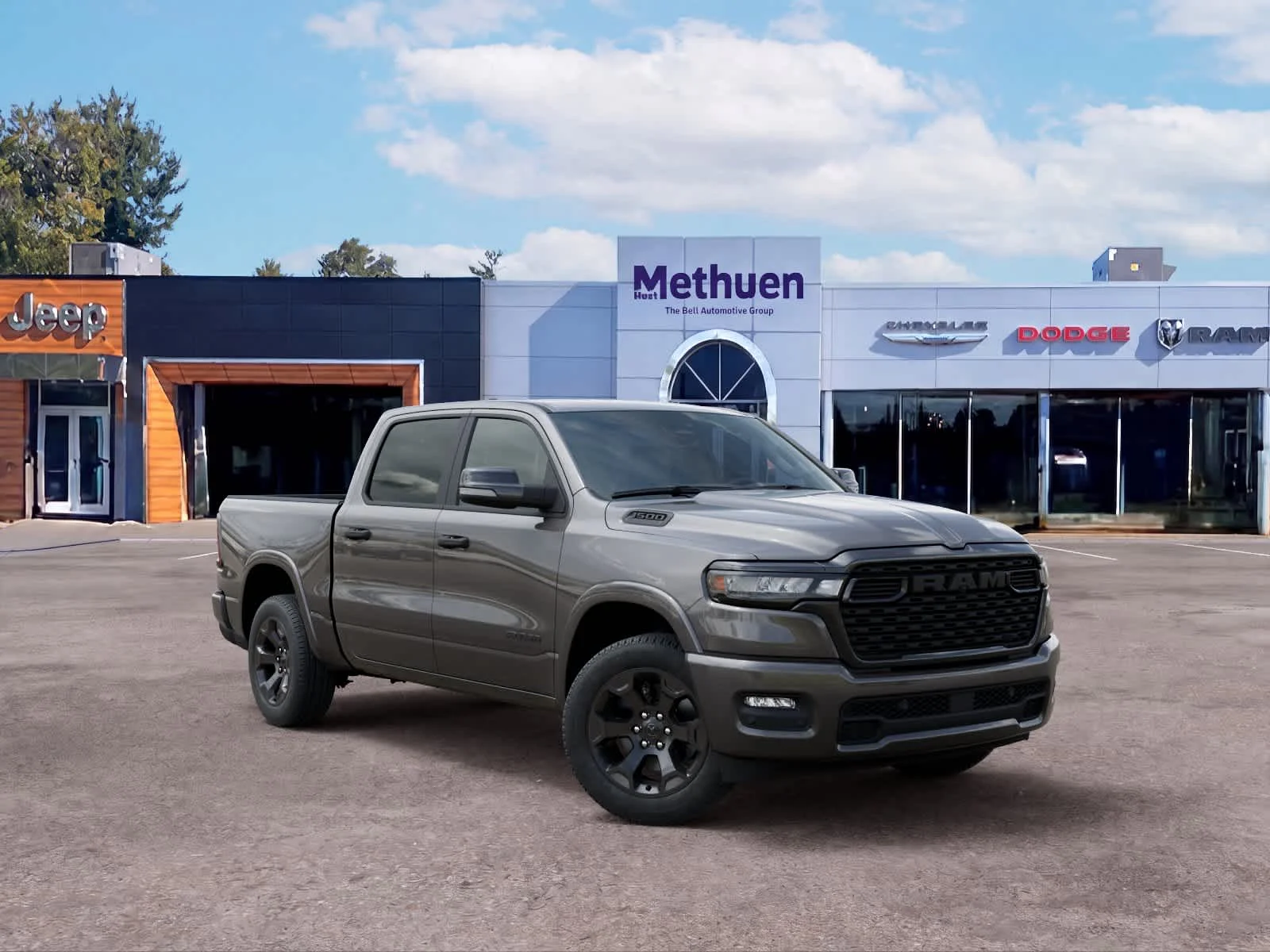New 2026 Granite Crystal Metallic Clearcoat Ram Big Horn image 5