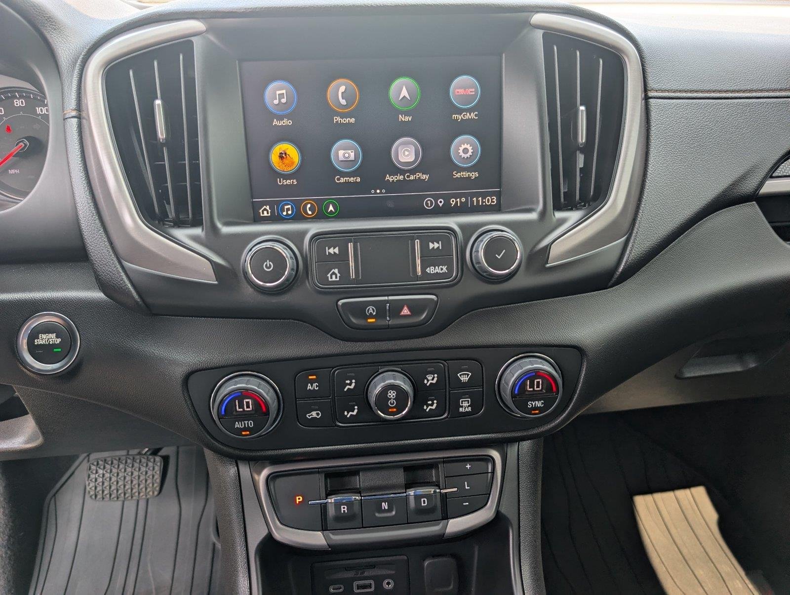 Used 2023 EBONY TWILIGHT METALLIC GMC AT4 image 18