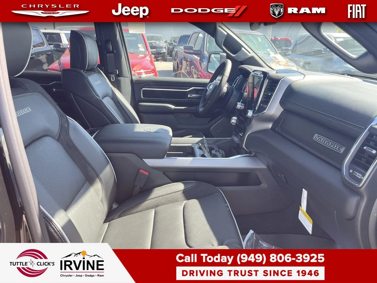 New 2027 Diamond Black Crystal Pearl-Coat Exterior Paint RAM Laramie image 22