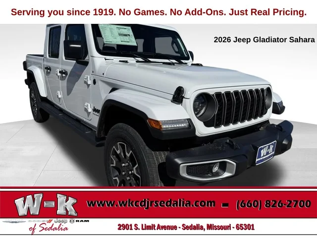 2026 Jeep Gladiator Sahara