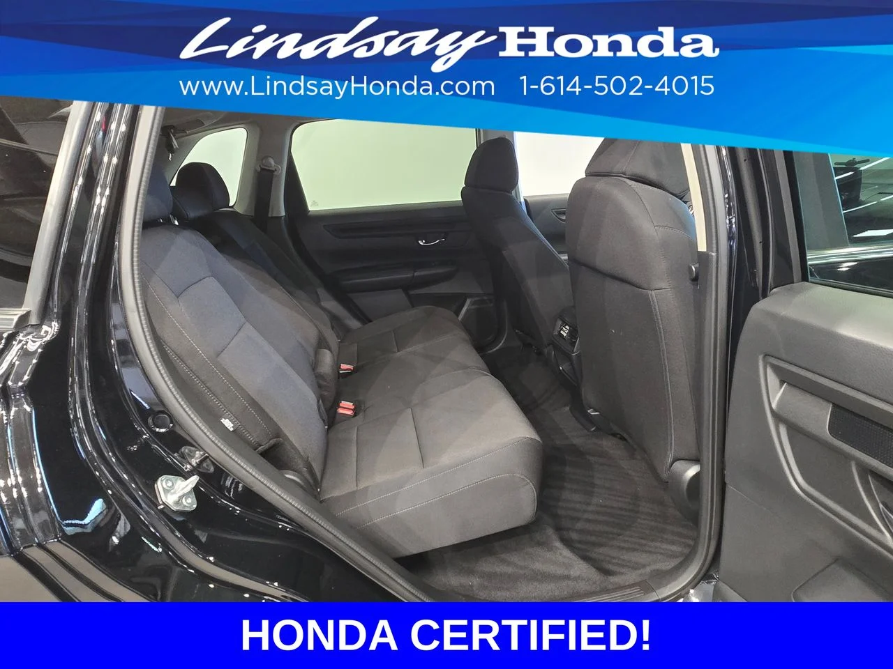 Certified Used 2025 Crystal Black Pearl Honda LX image 14