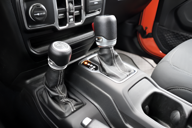 Used 2020 Orange Jeep Unlimited Sahara image 24