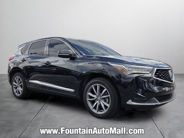 Certified Used 2022 Phantom Violet Pearl Acura TECH image 30