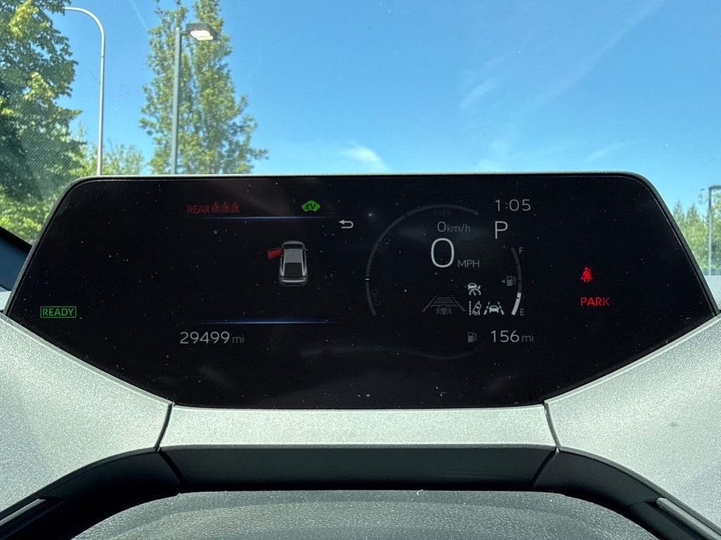 Used 2025 Reservoir Blue Toyota LE image 13