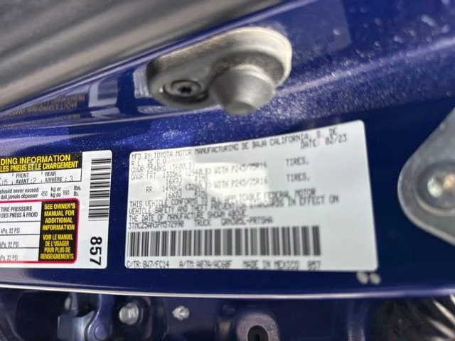 Used 2023 Blue Toyota SR5 image 33