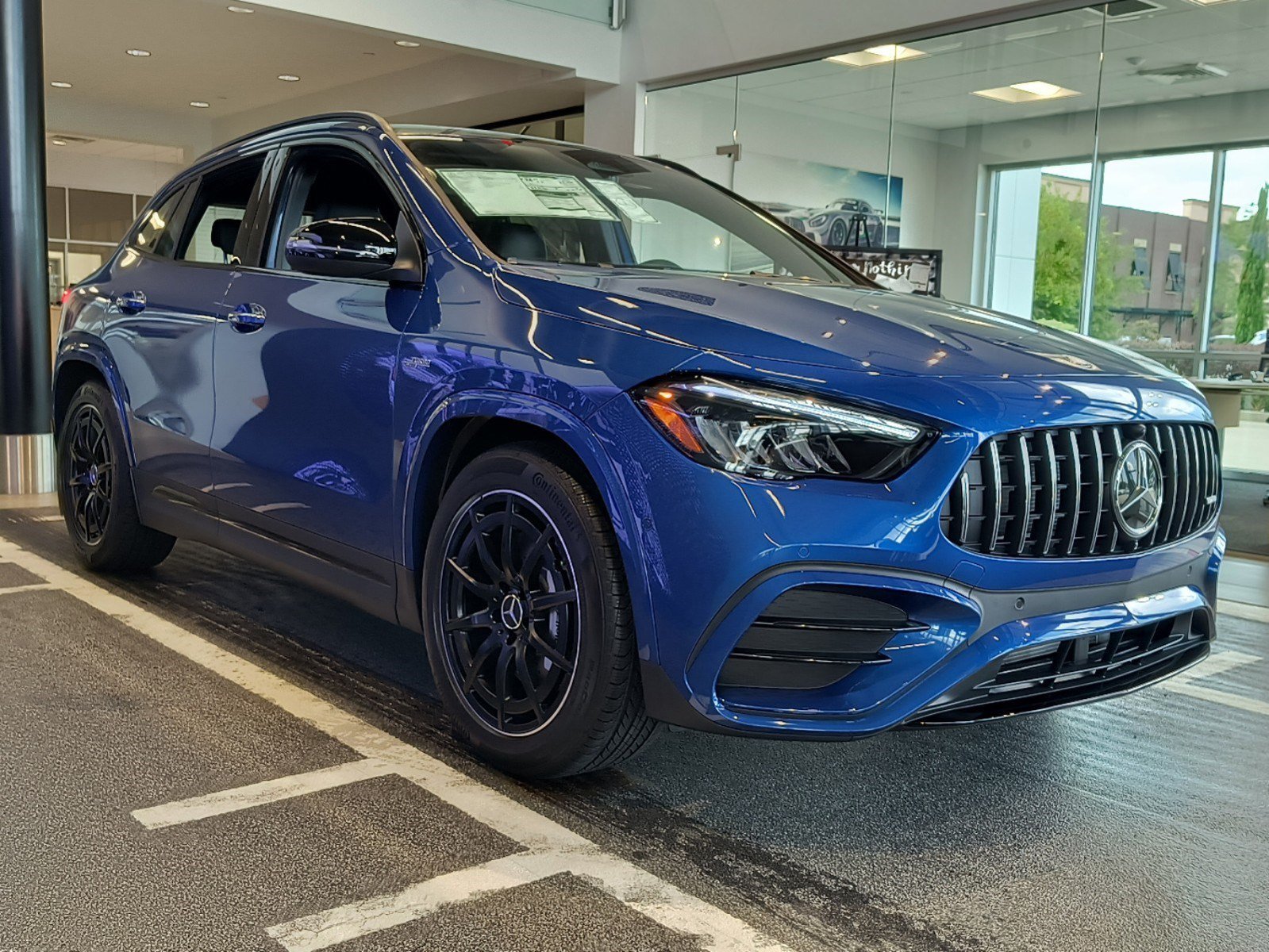 New 2025 Starling Blue Metallic Mercedes-Benz AMG® GLA 35 4MATIC® SUV image 20