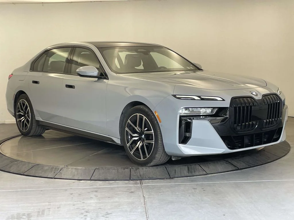 Certified Used 2023 Gray BMW 740i image 7