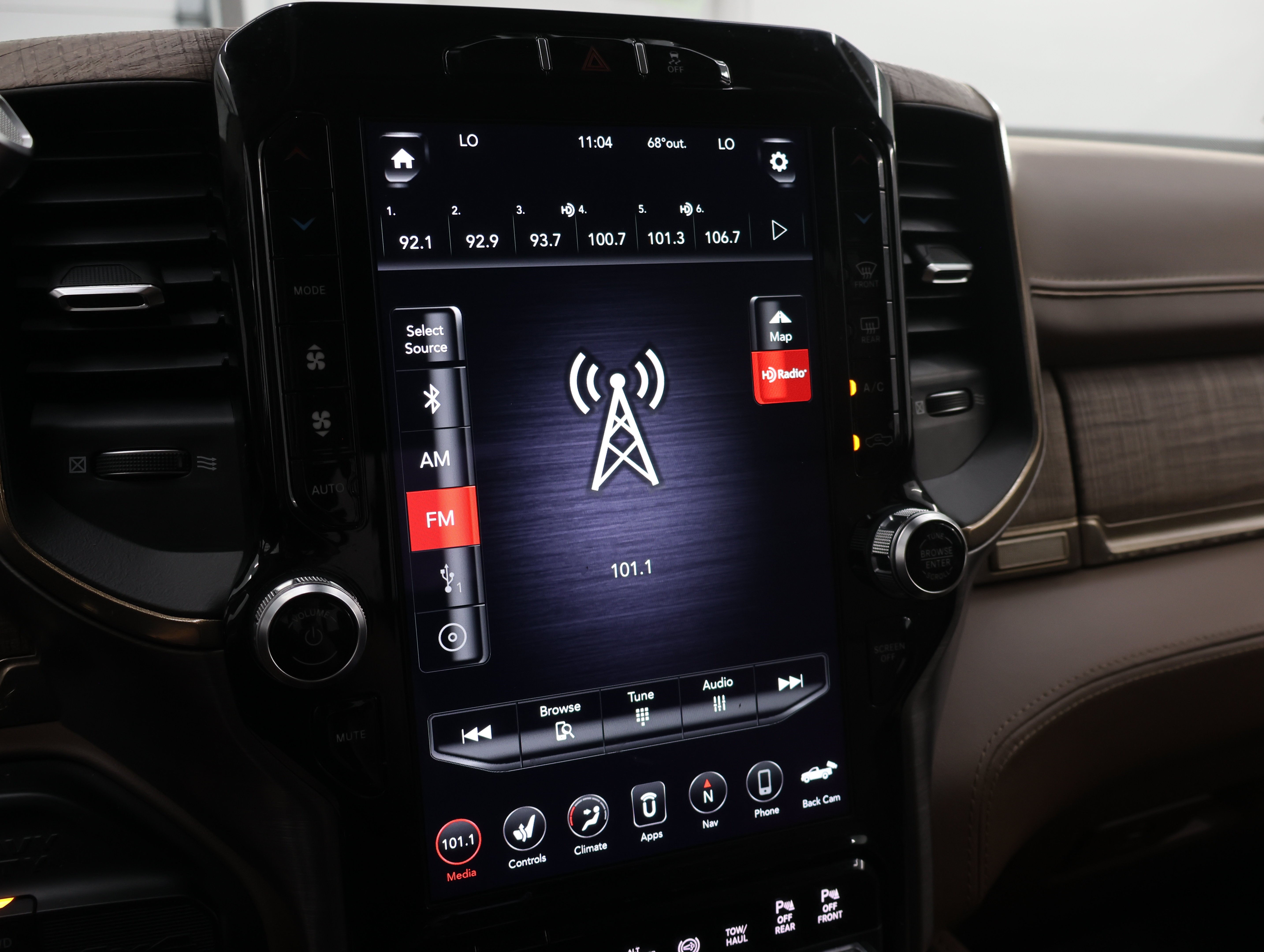 Used 2019 Pearl White Ram 4x4 Crew Cab Longhorn: CREW-SHORT-LARAMIE LONGHORN-6.7L DIESEL-TOW TECH-ADAPTIVE CRUISE image 52