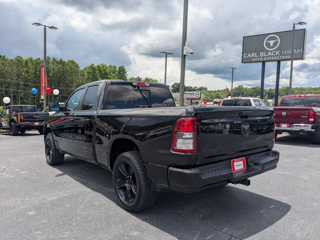Used 2023 Diamond Black Crystal Pearlcoat Ram Big Horn image 7