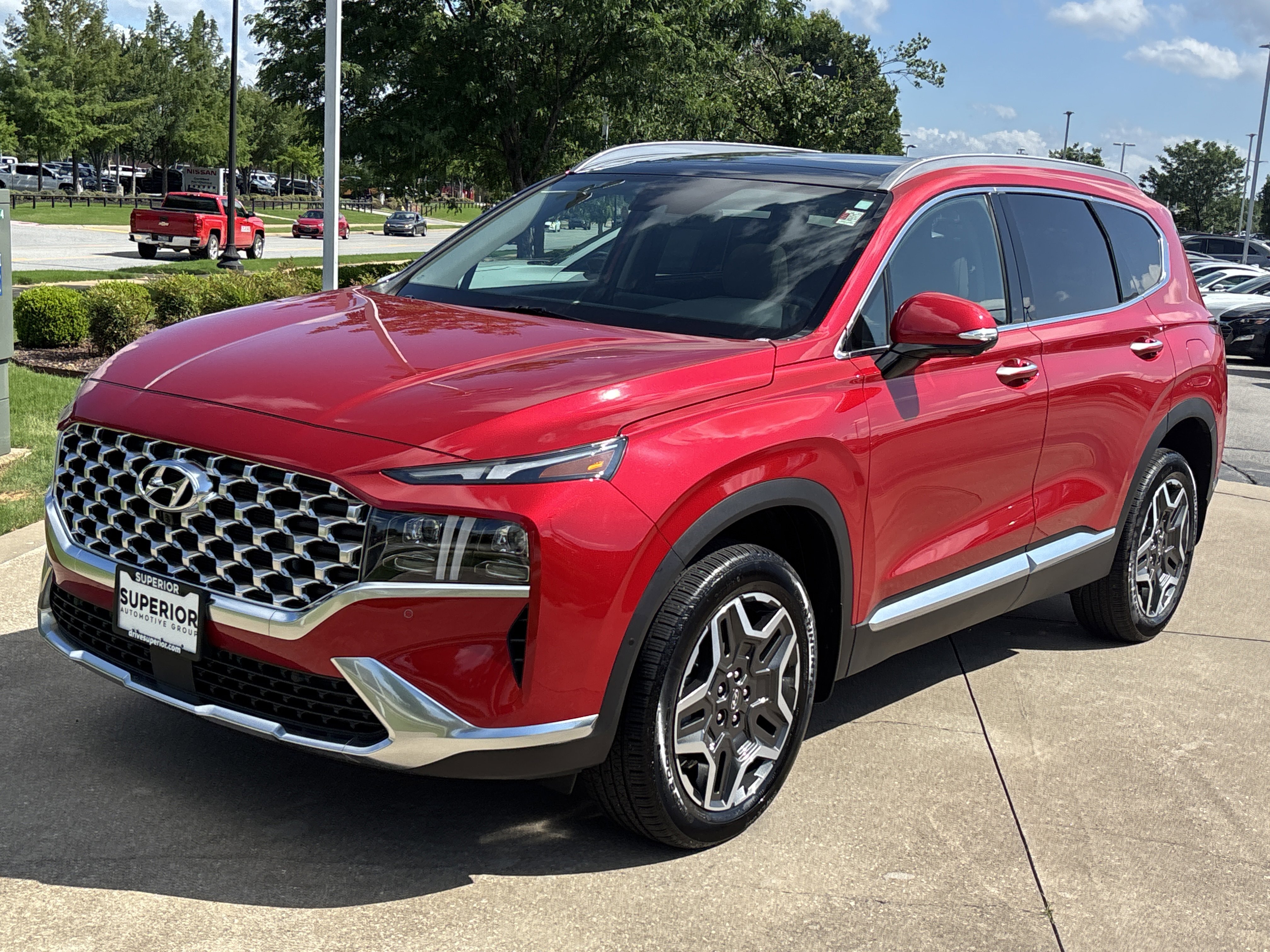 Used 2023 Calypso Red Hyundai Limited AWD image 12