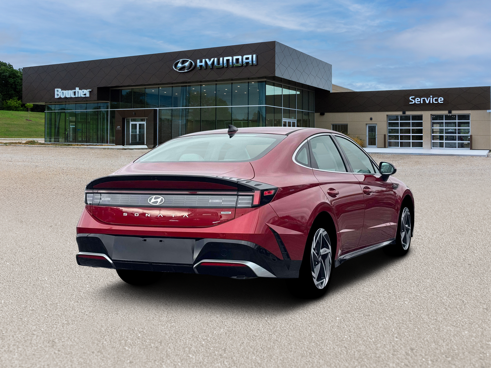 New 2026 Ultimate red Hyundai SEL Sport image 7